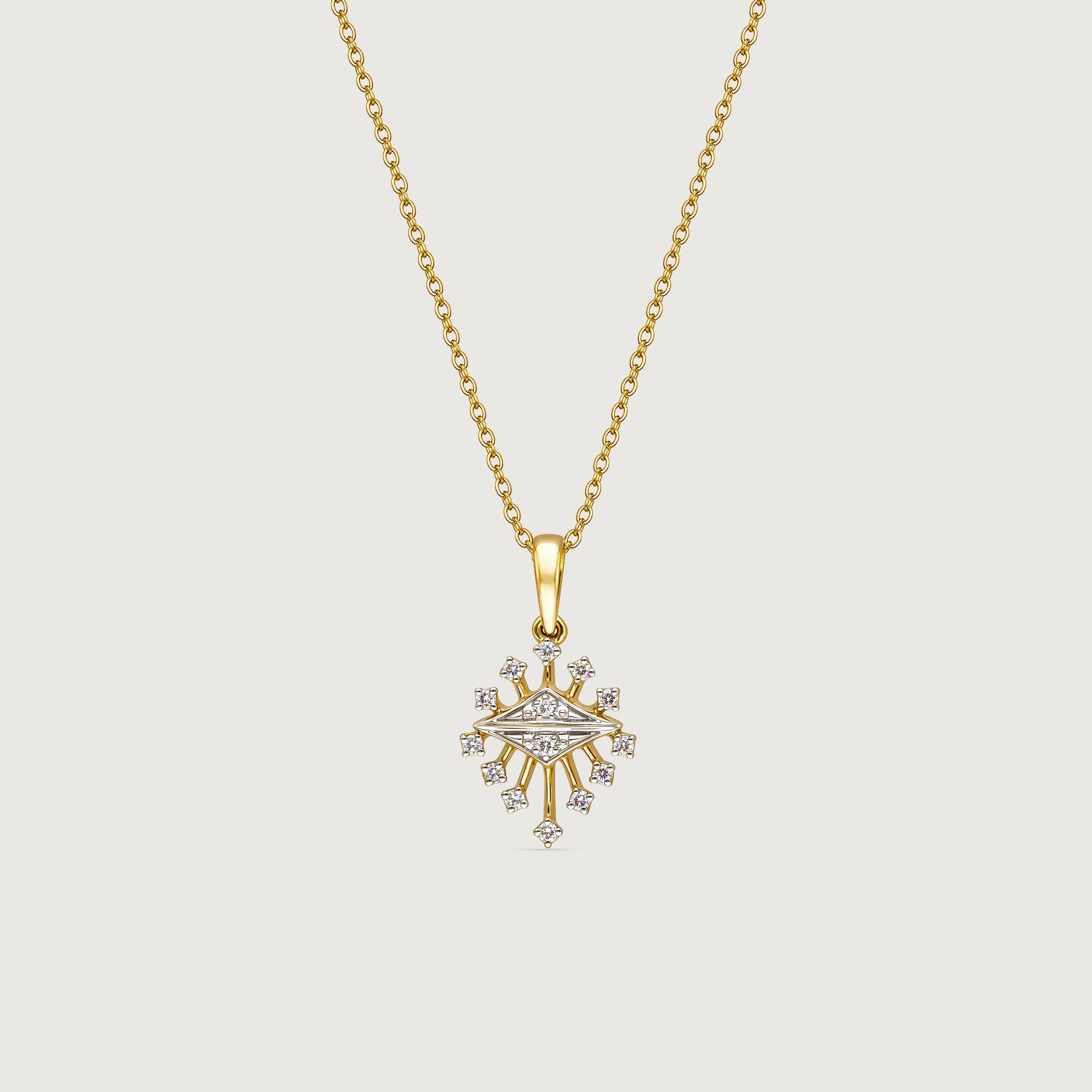 Radiant Harmony Diamond Pendant,,hi-res image number null