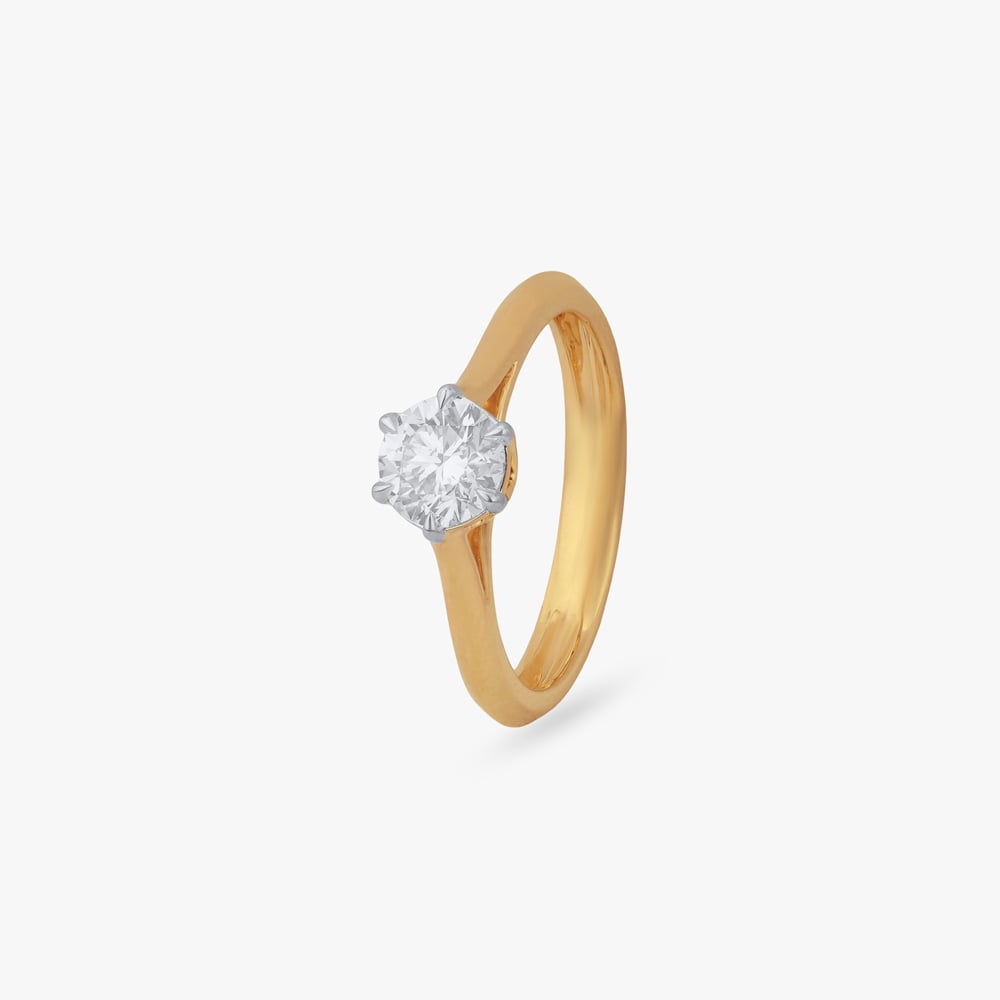 

Timeless Spark Solitaire Ring