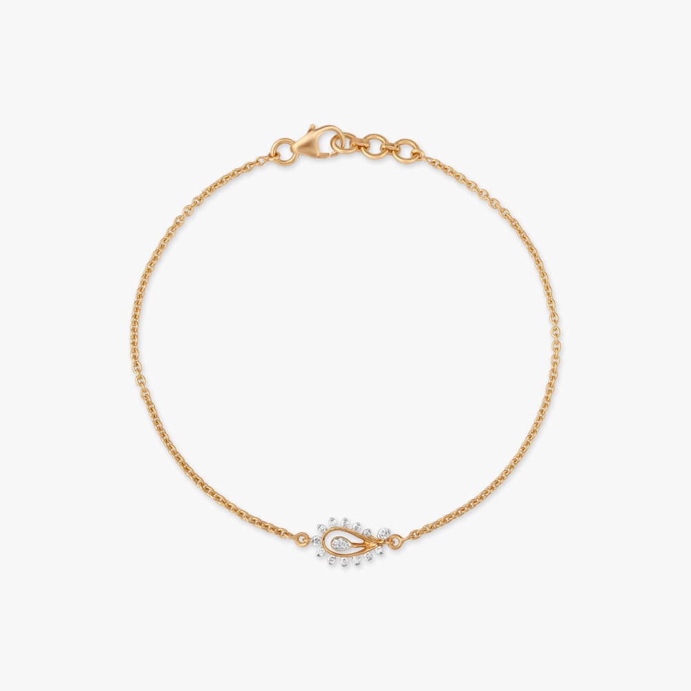 

Paisley Bloom Diamond Bracelet