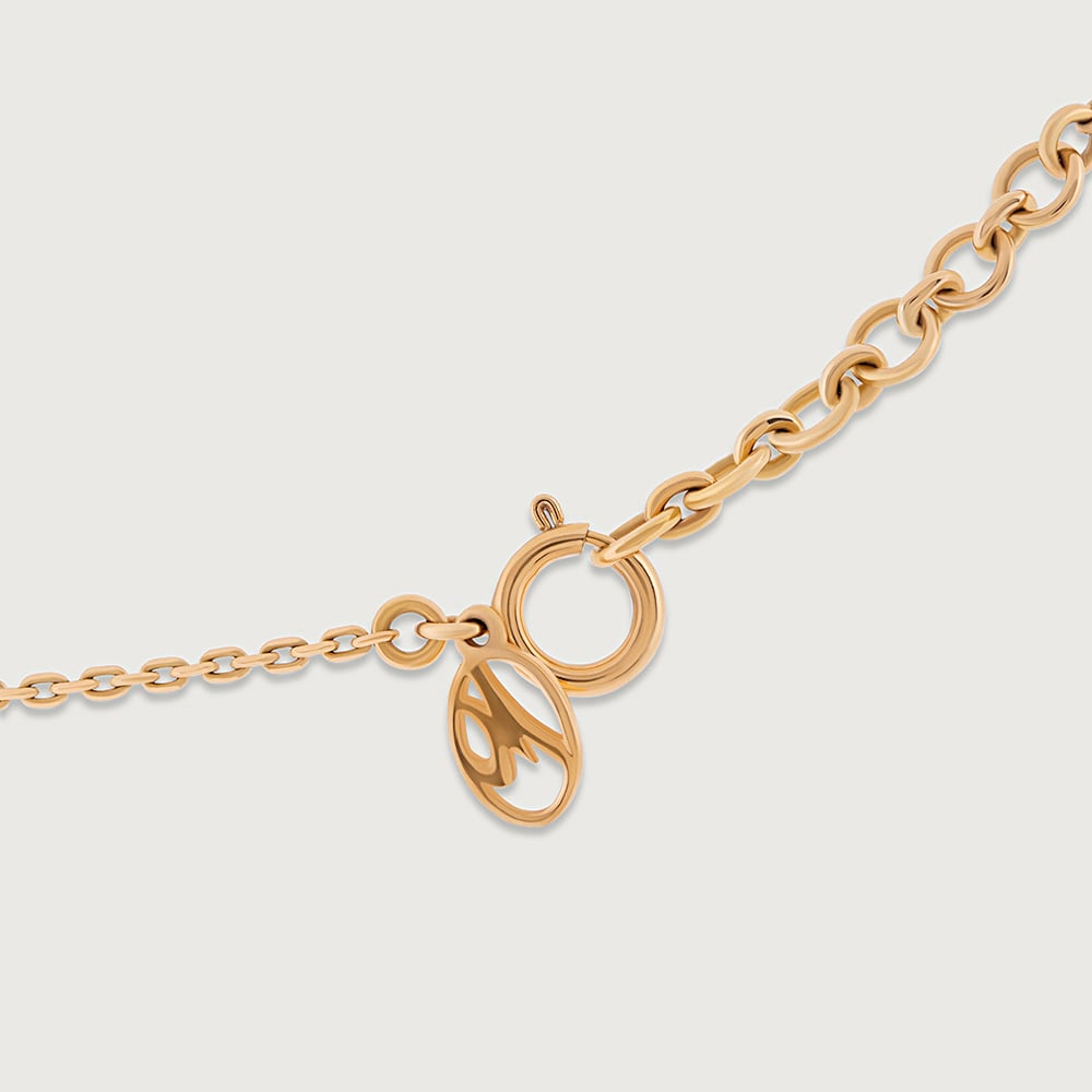 Radiant Blossom Gold & Diamond Necklace,,hi-res image number null