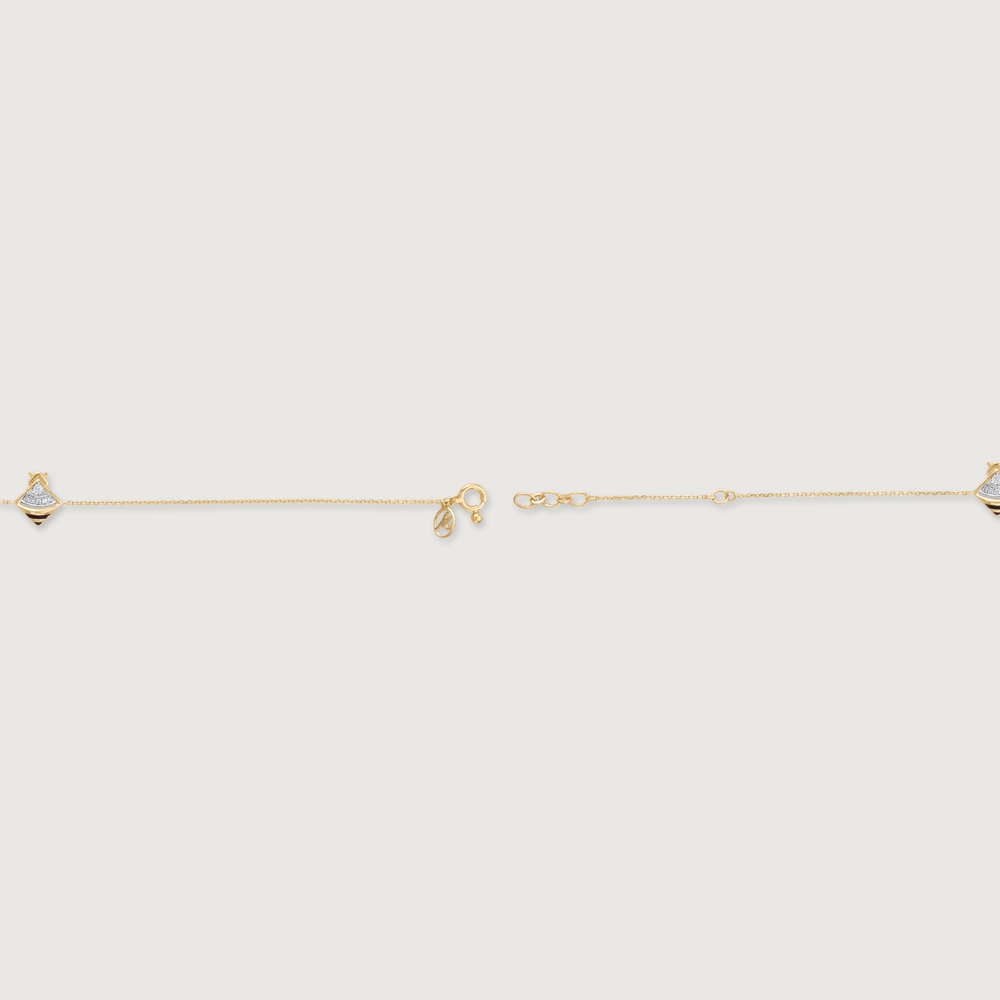 Bee Bold Diamond Bracelet,,hi-res image number null