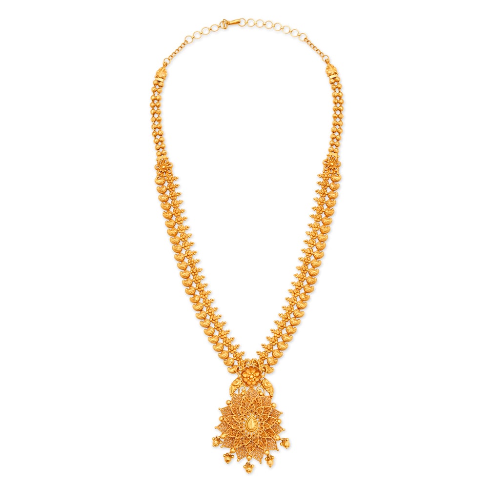 Ornate Floral Gold Haram,,hi-res image number null