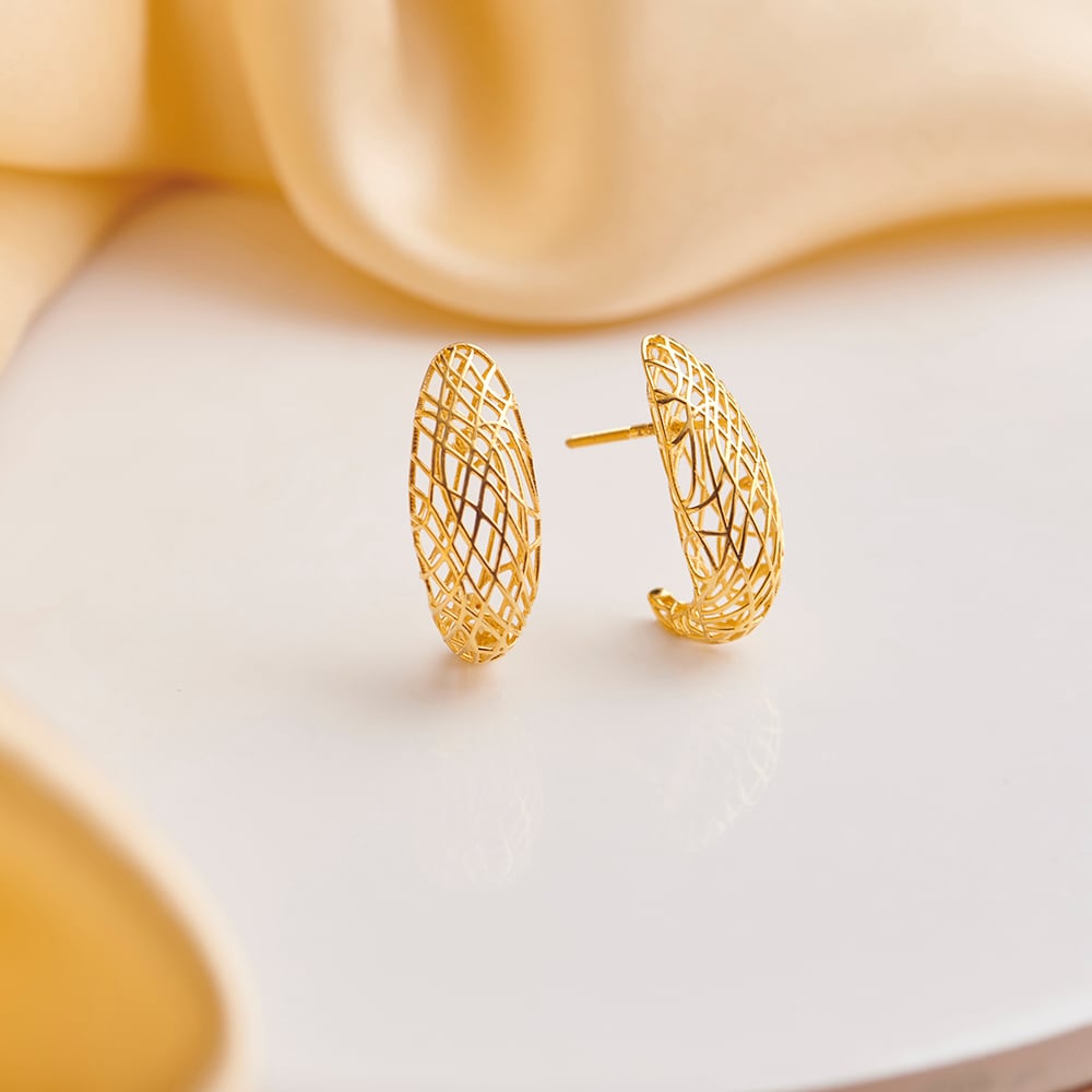 

Mystic Gold Hoop Earrings