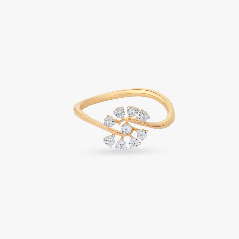 Petal Orbit Diamond Ring,,hi-res image number null