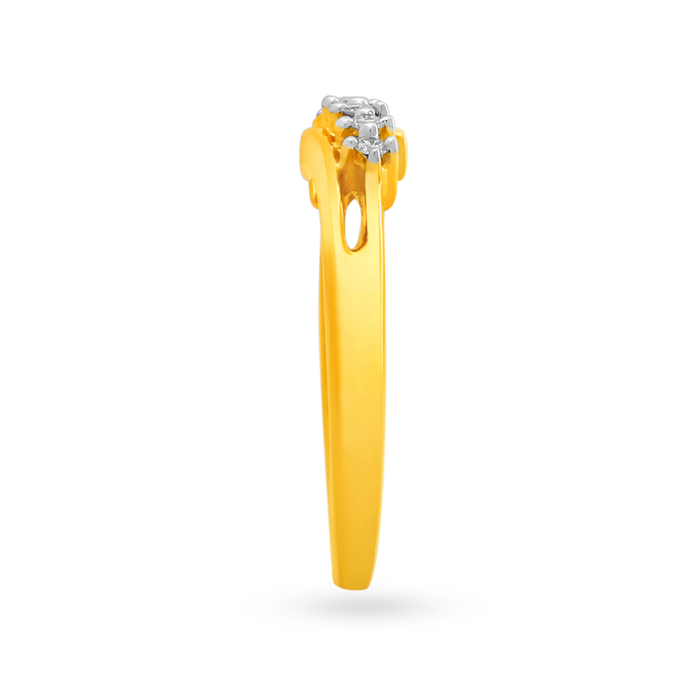 Minimal Diamond Finger Ring,,hi-res image number null