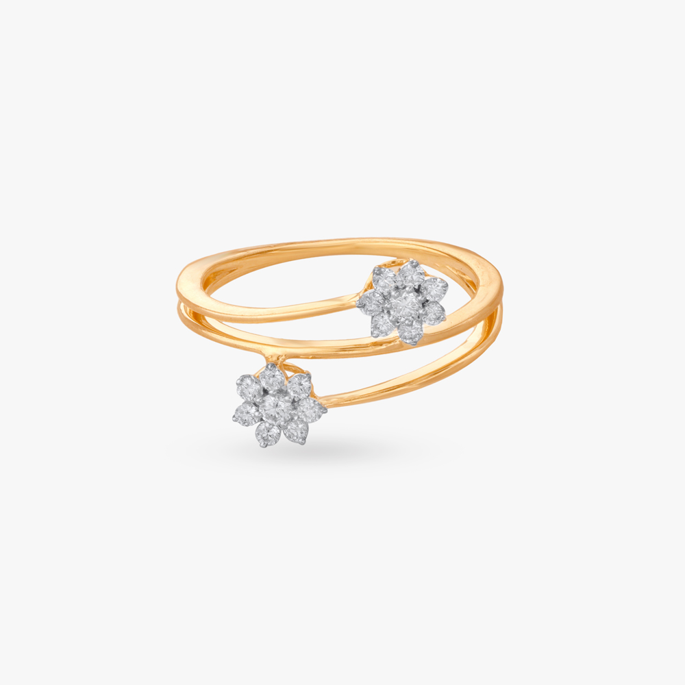 Daisy Duet Diamond Ring,,hi-res image number null