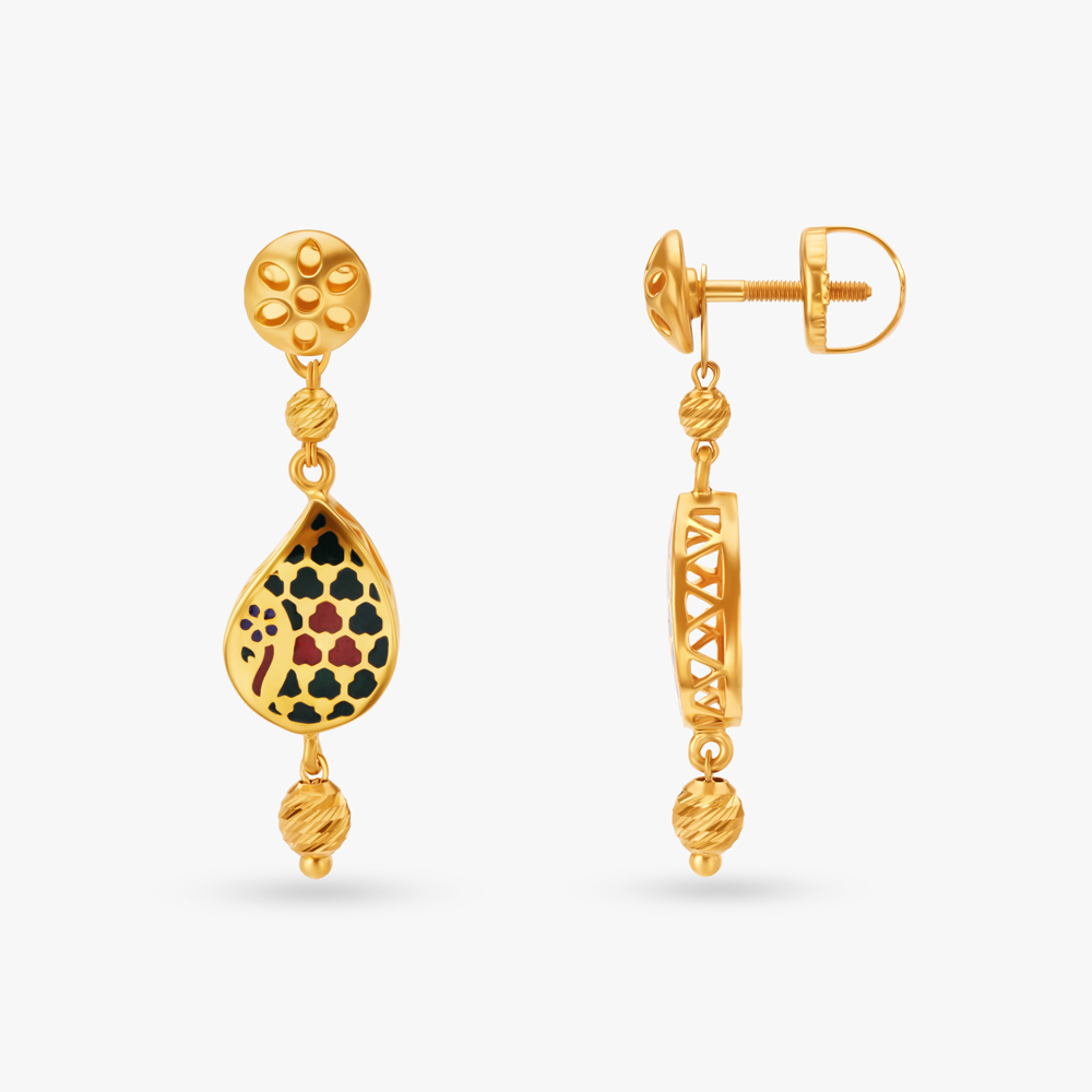 Trefle Drop Earrings,,hi-res image number null