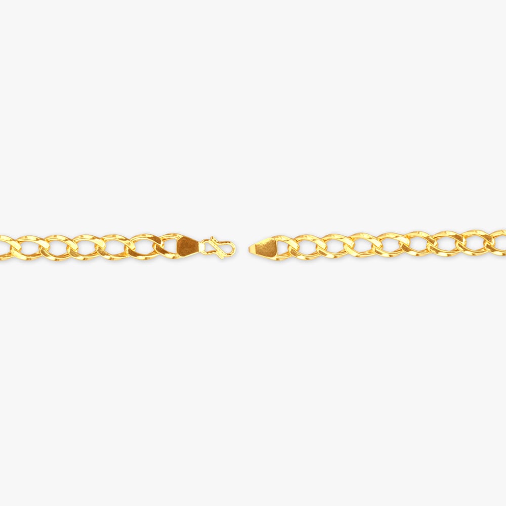 Classic Chain Gold Bracelet for Men,,hi-res image number null