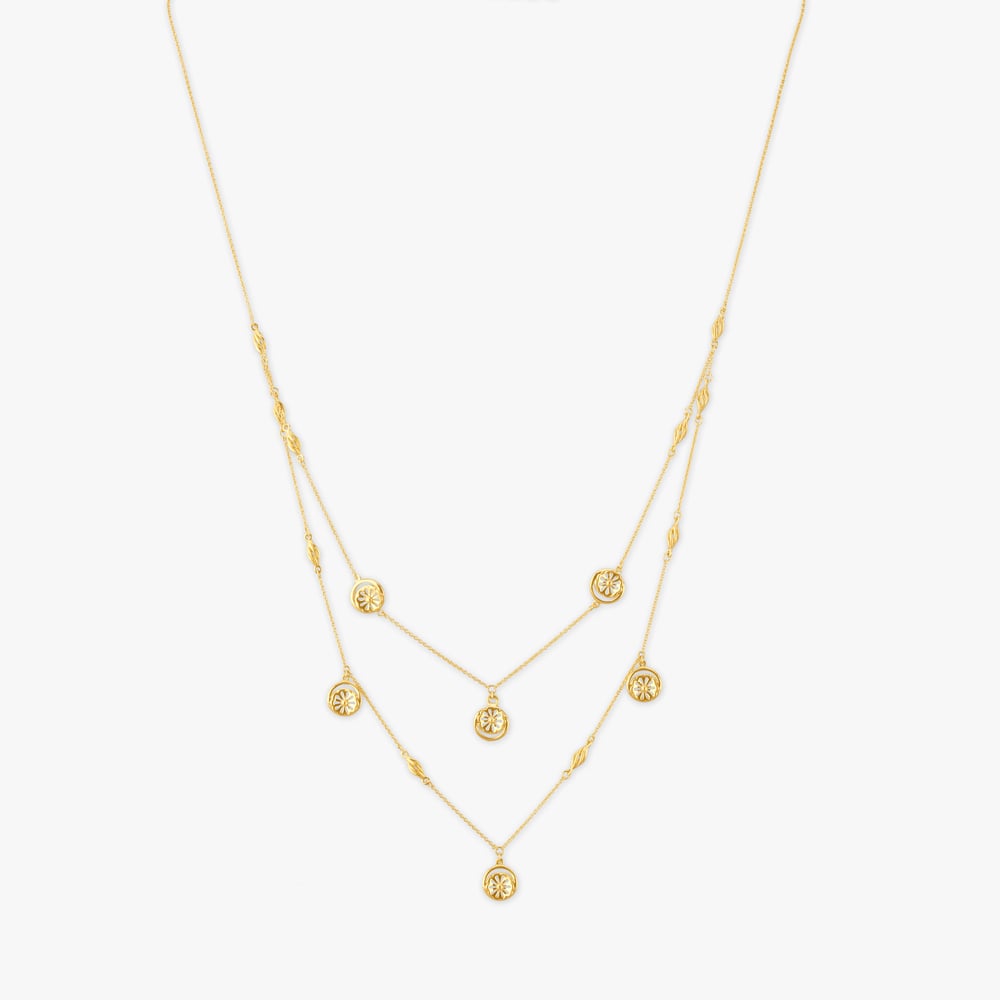 

Bloom Medallion Gold Chain
