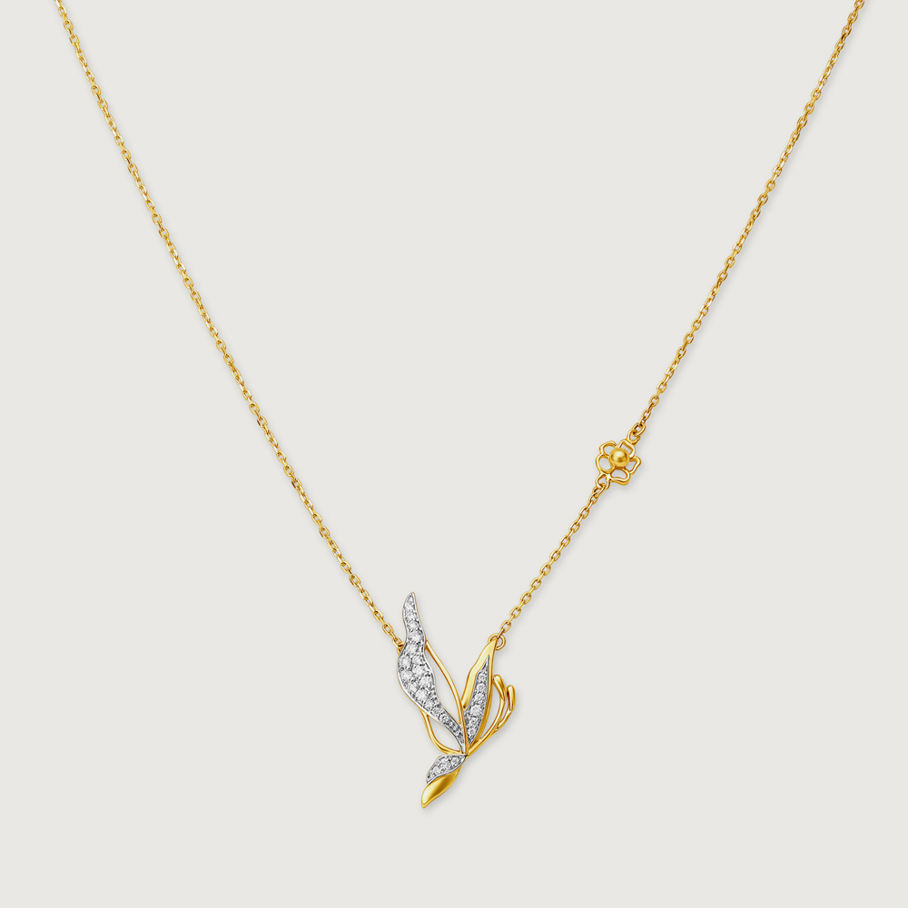 Enchanted Butterfly Diamond Necklace,,hi-res image number null