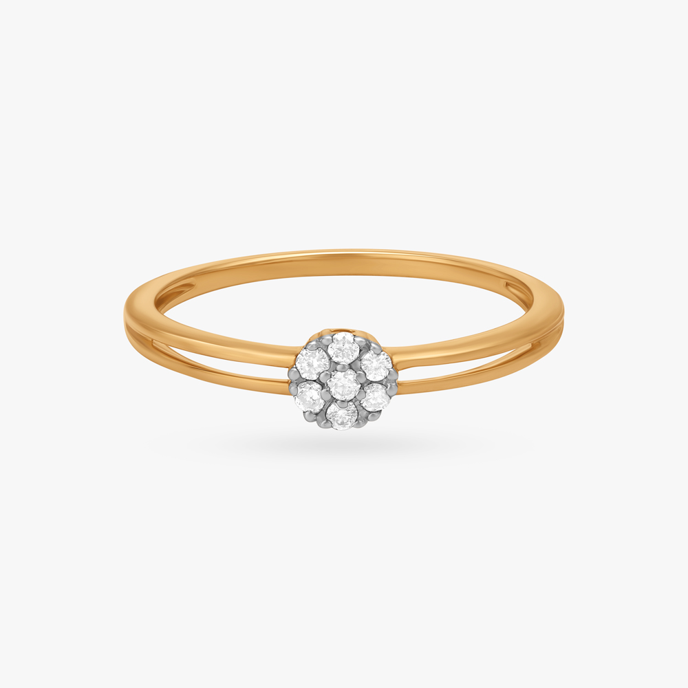 Minimalist Spark Diamond Finger Ring,,hi-res image number null
