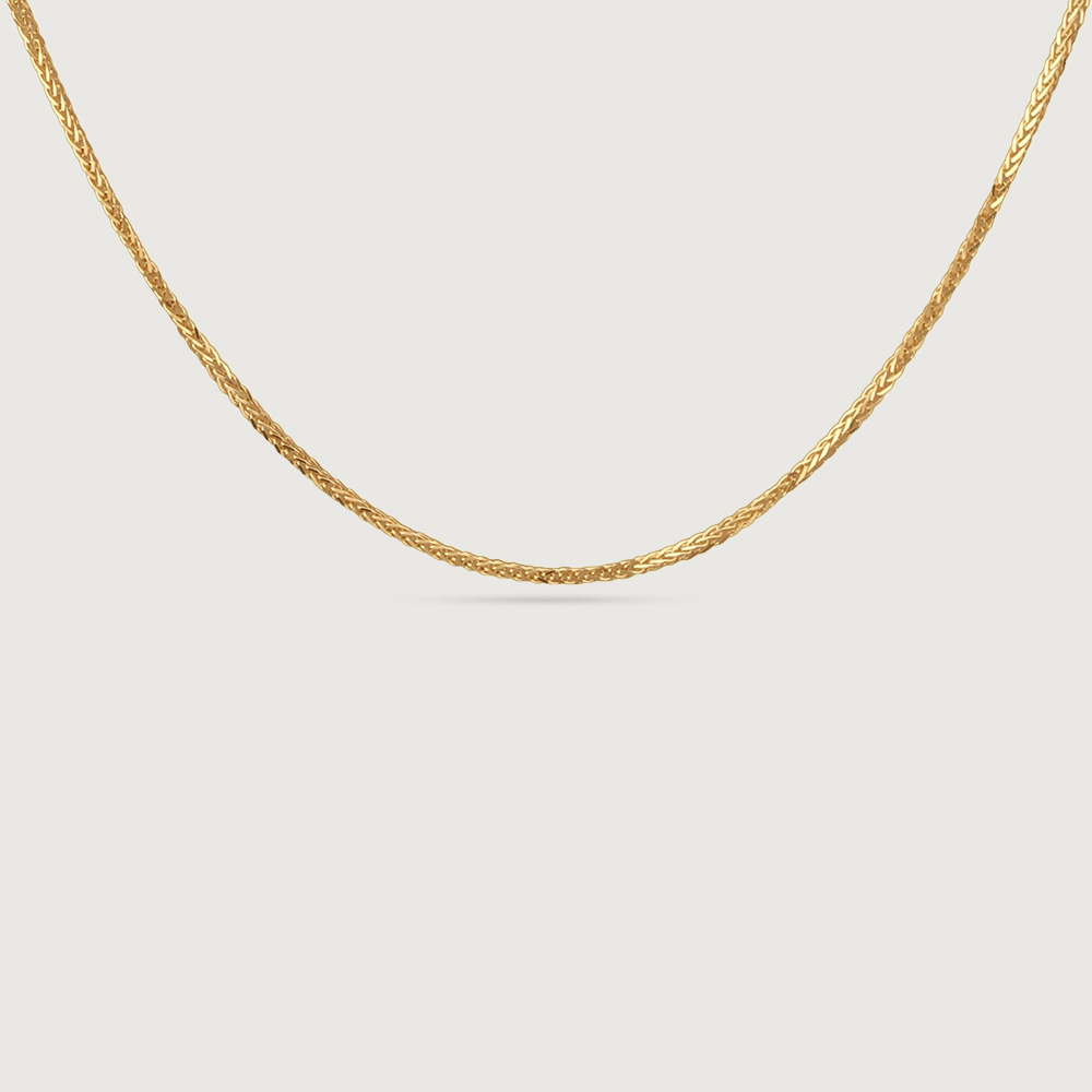 Twisted Fluid Gold Chain,,hi-res image number null
