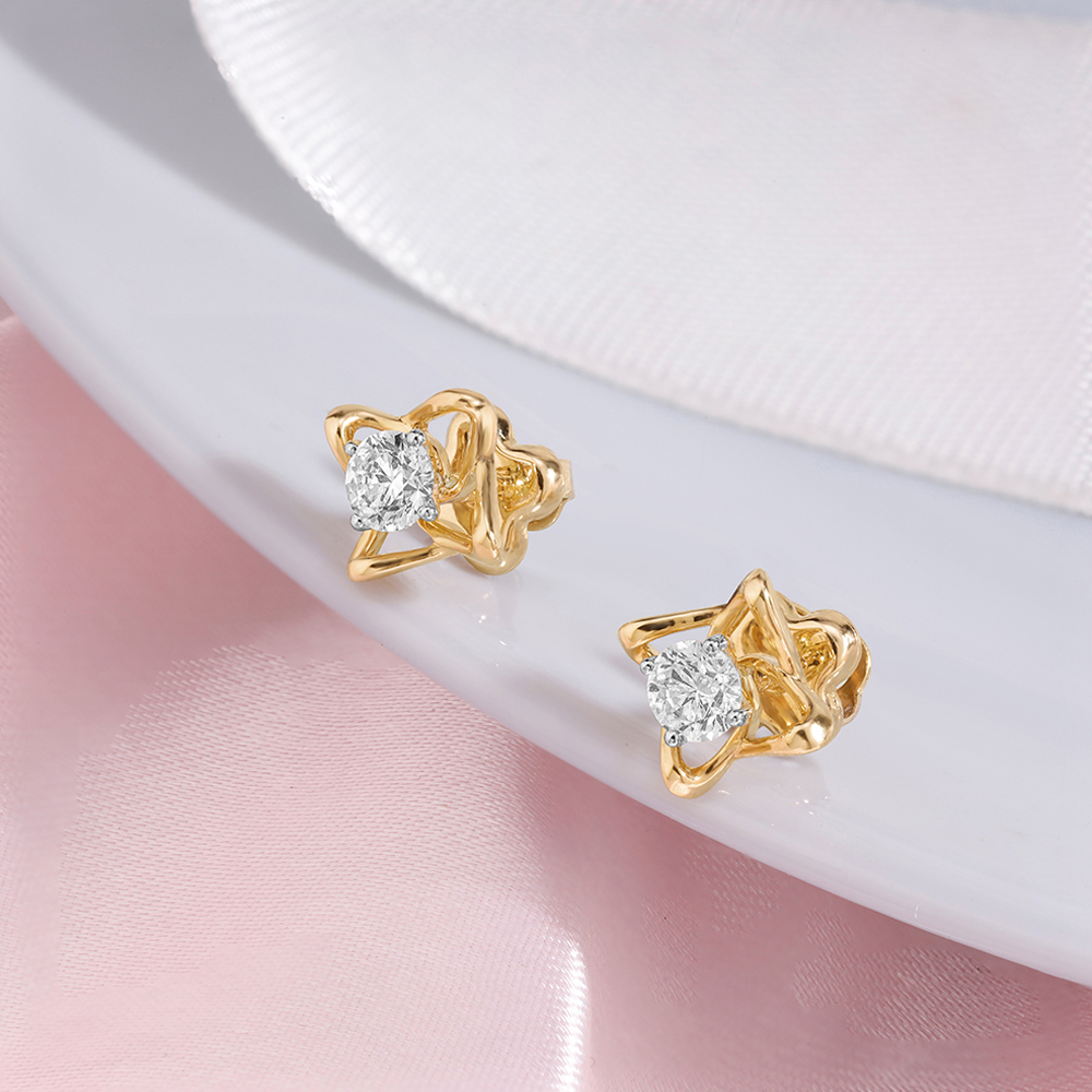 Radiant You Solitaire Earring,,hi-res image number null
