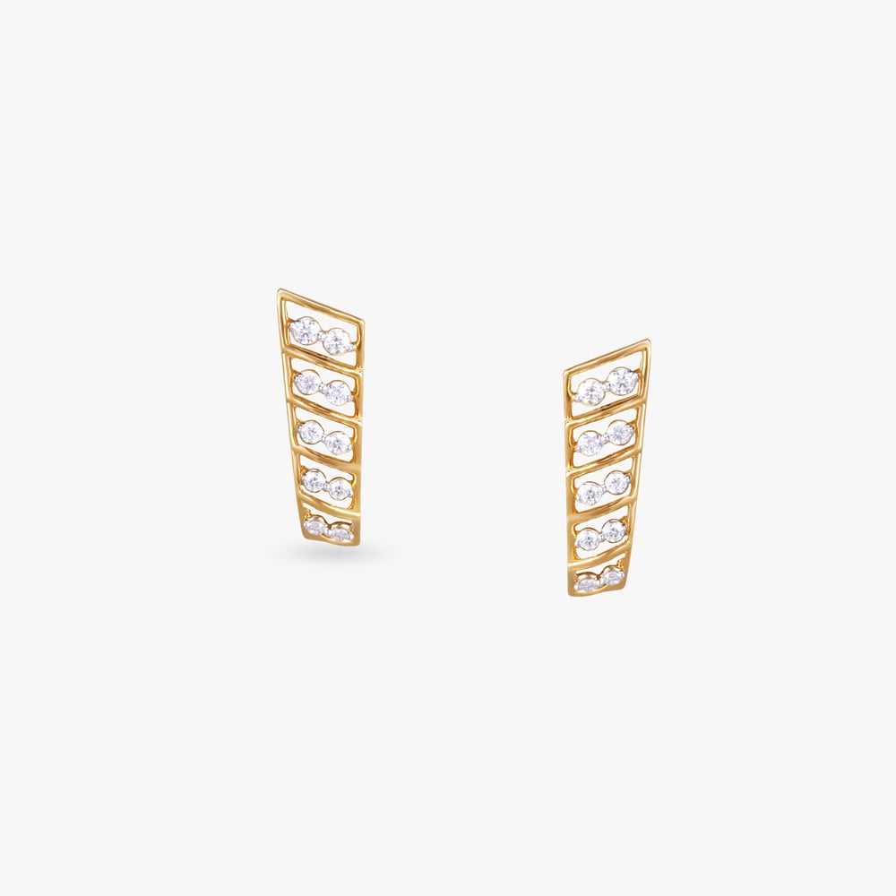 Radiant Gleam Diamond Stud Earrings,,hi-res image number null