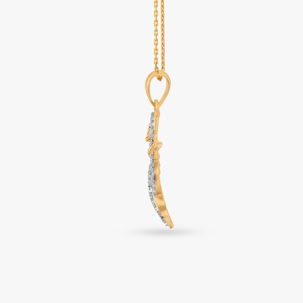 Shri Krishna Diamond Pendant,,hi-res image number null