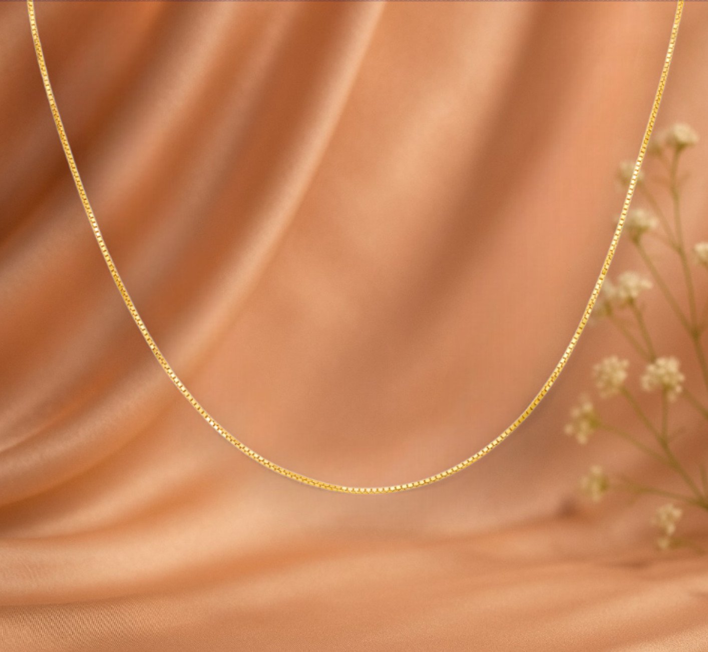 

Classic Cable Gold Chain