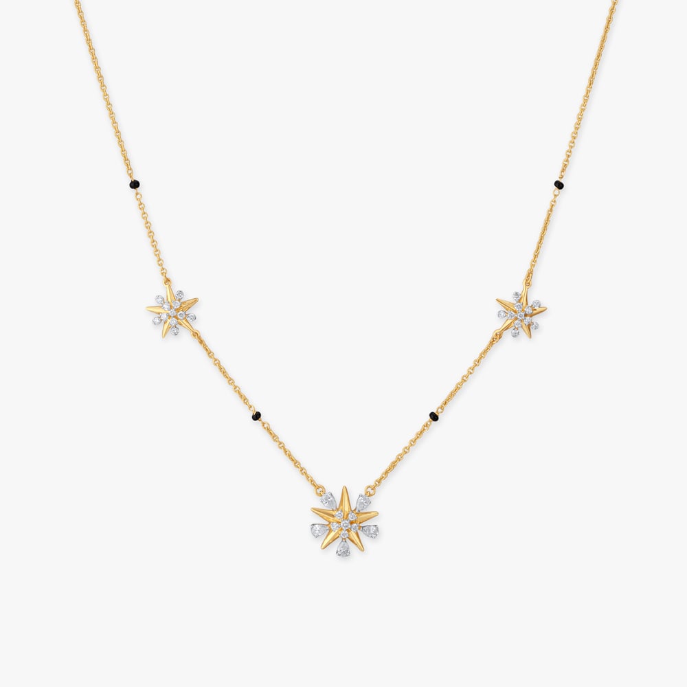 

Daisy Bloom Diamond Mangalsutra