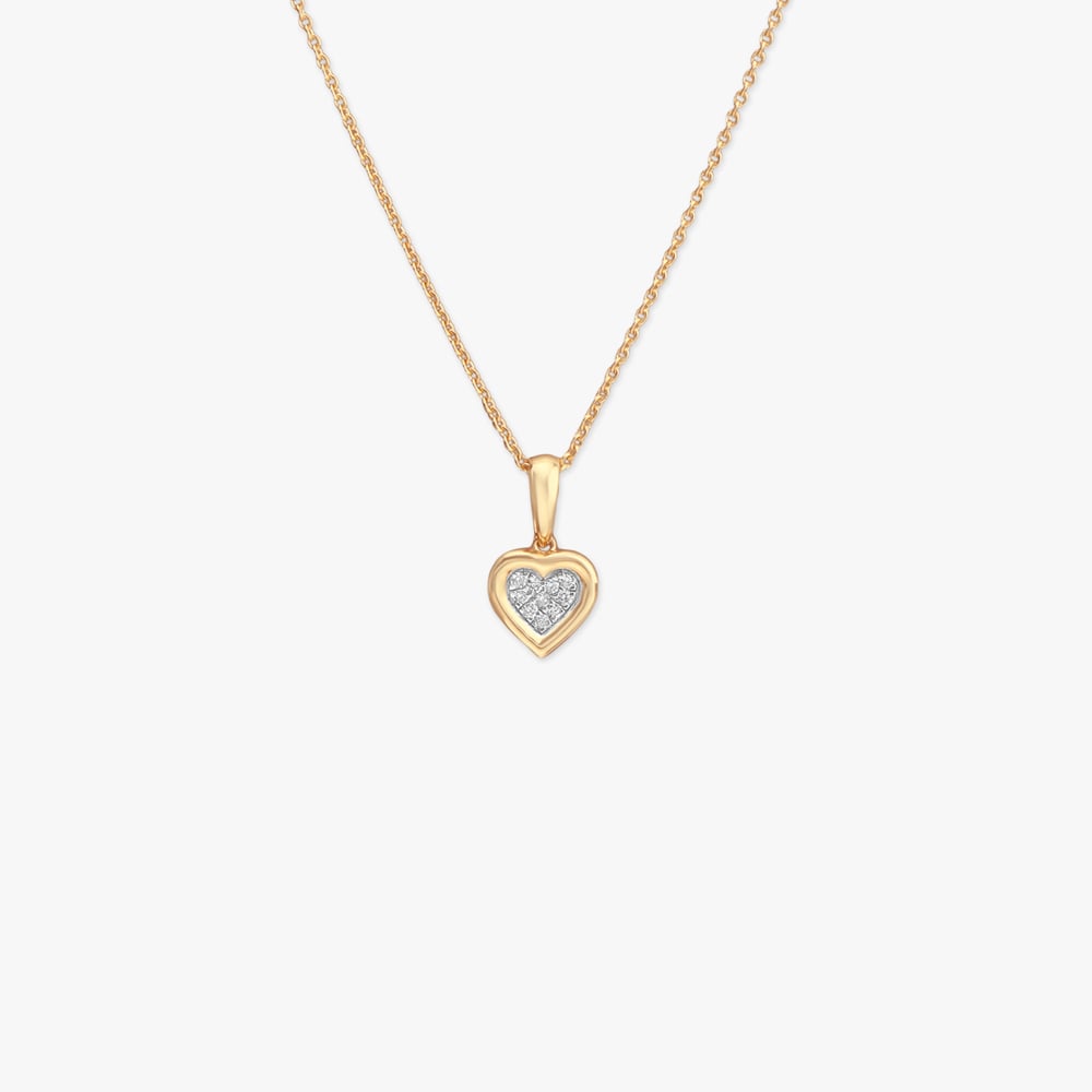

Timeless Heart Diamond Pendant with Chain