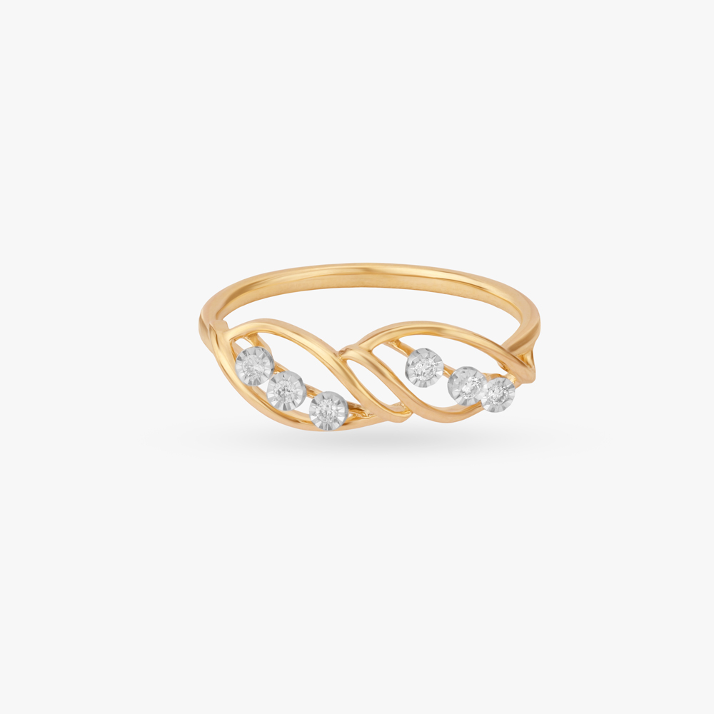 Interlaced Infinity Diamond Ring,,hi-res image number null