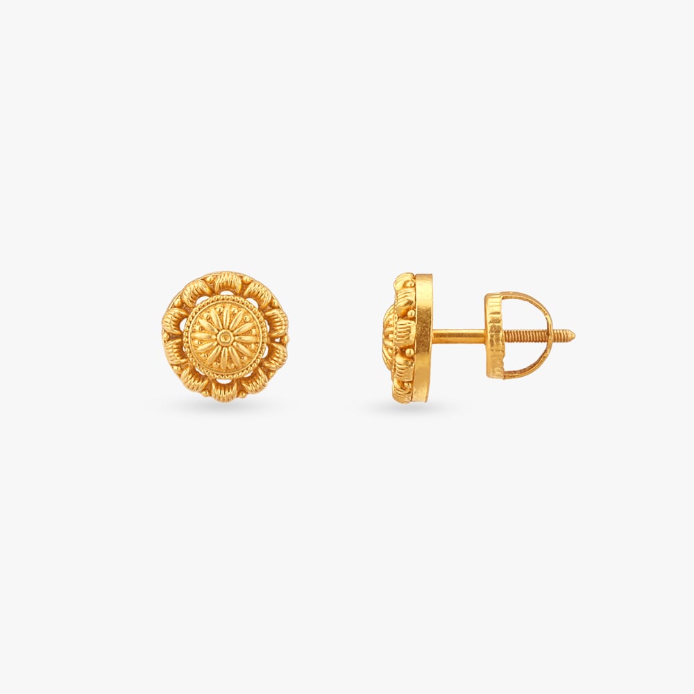 Versatile Radiance Gold Drop Earrings,,hi-res image number null