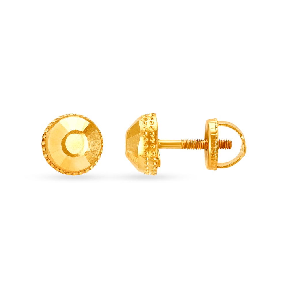 Charming 22 Karat Yellow Gold Long Beaded Tasselled Drop Earrings,,hi-res image number null