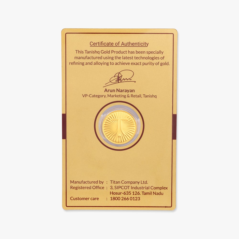 4 gram 24 Karat Gold Coin,,hi-res image number null