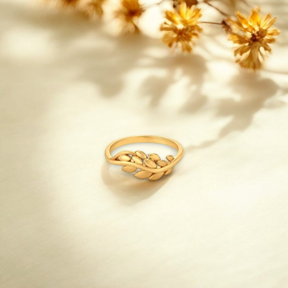 

Surreal Leaf Ring