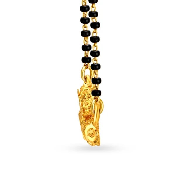 Dainty Sheen Gold Pendant,,hi-res image number null