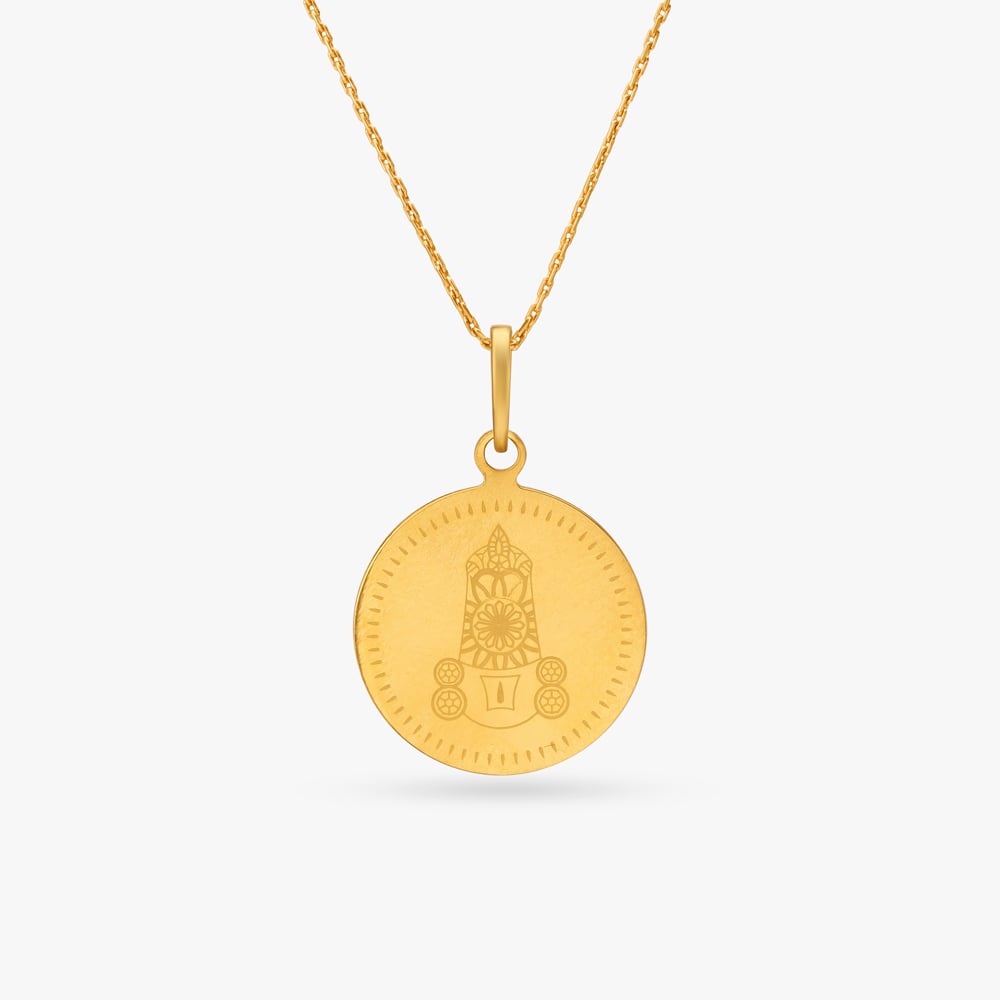 Divine Lord Venkateswara Coin Pendant