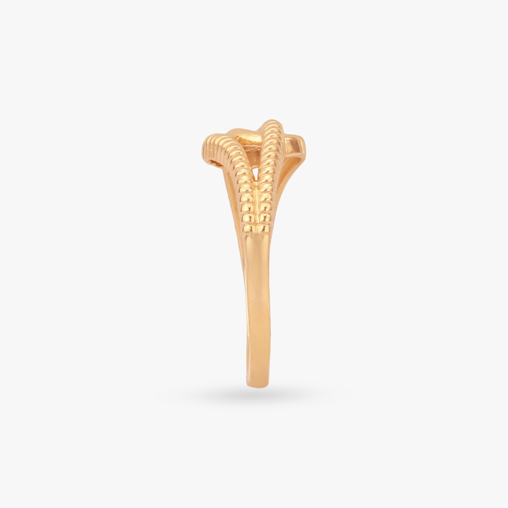Twisted Rope Gold Ring,,hi-res image number null