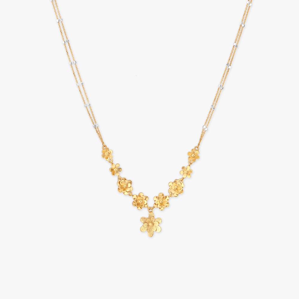 Blooming Trail Gold Necklace,,hi-res image number null