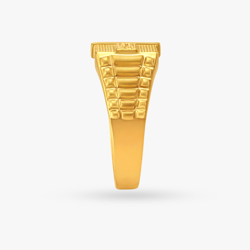Textured Ring for Men,,hi-res image number null