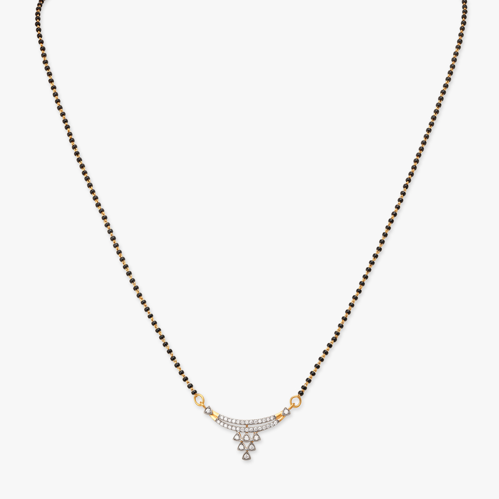 Everlasting Commitment Diamond Mangalsutra,,hi-res image number null