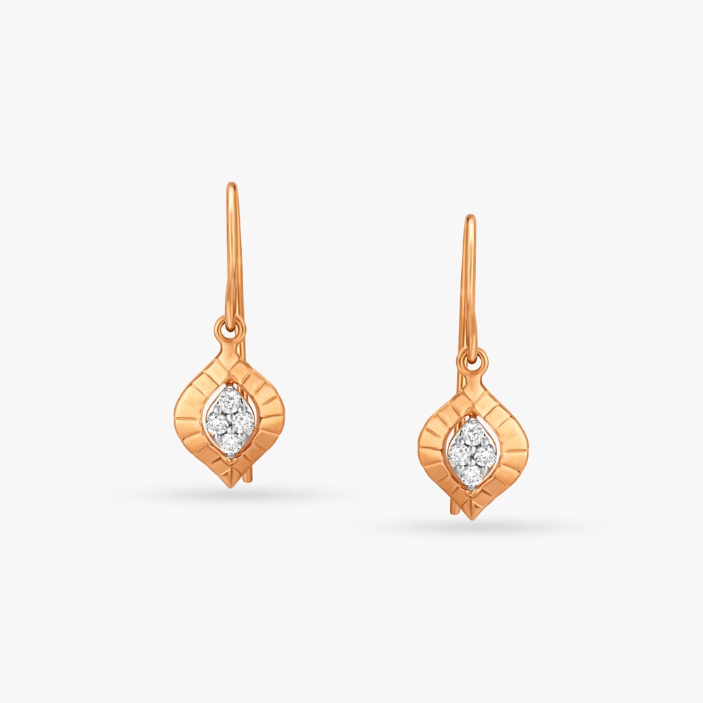 Classic Diamond Drop Earrings,,hi-res image number null