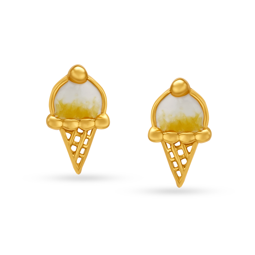 Cute Ice Cream Stud Earrings for Kids,,hi-res image number null