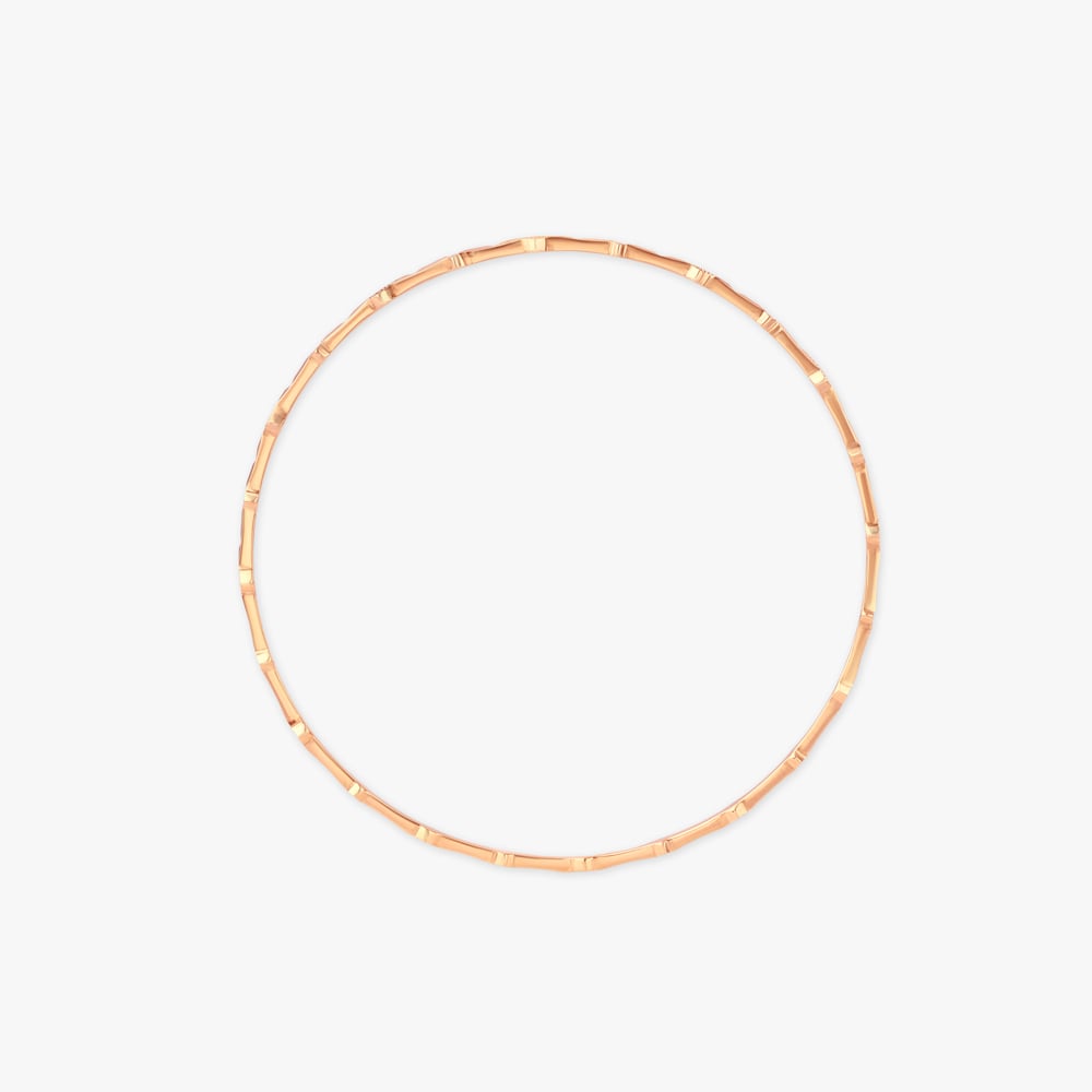 Rhythmic Facet Gold Bangles,,hi-res image number null