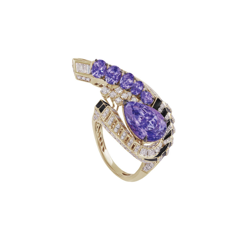 Tanzanite Eclipse Ring,,hi-res image number null