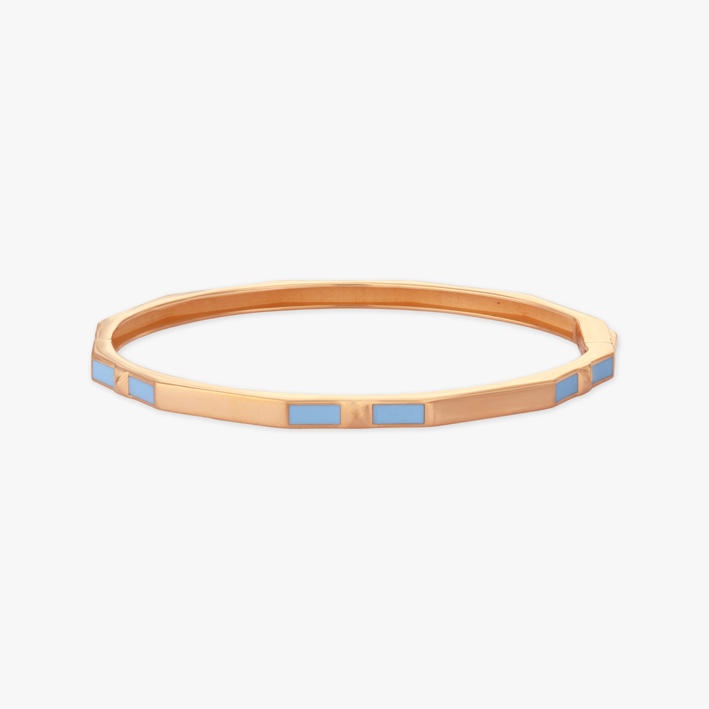 

Azure Line Gold Bangle