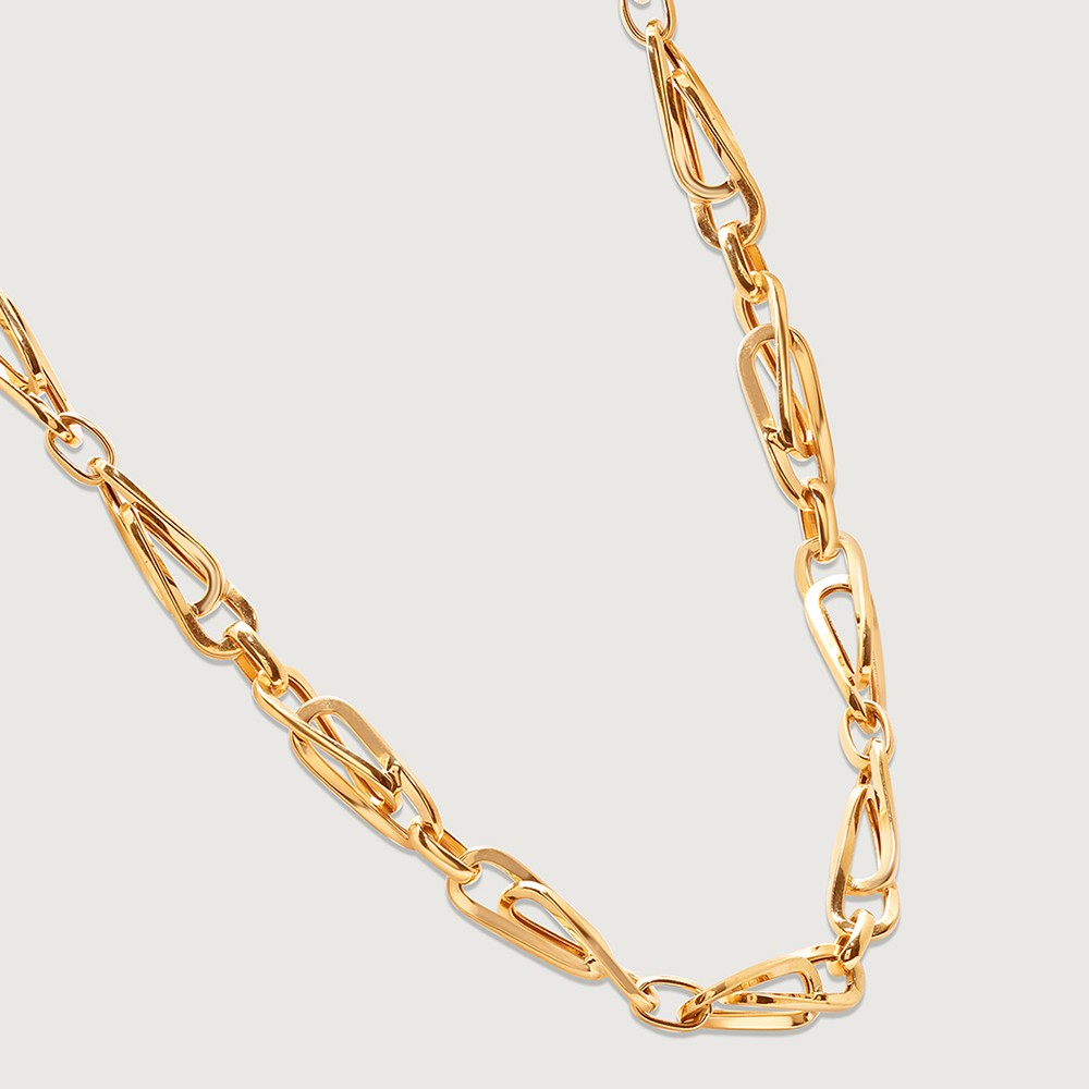 Sleek Elegance 18KT Gold Chain,,hi-res image number null