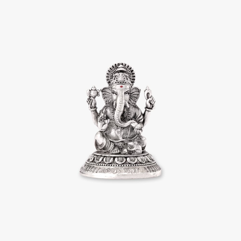 

Jai Ganesh Silver Idol