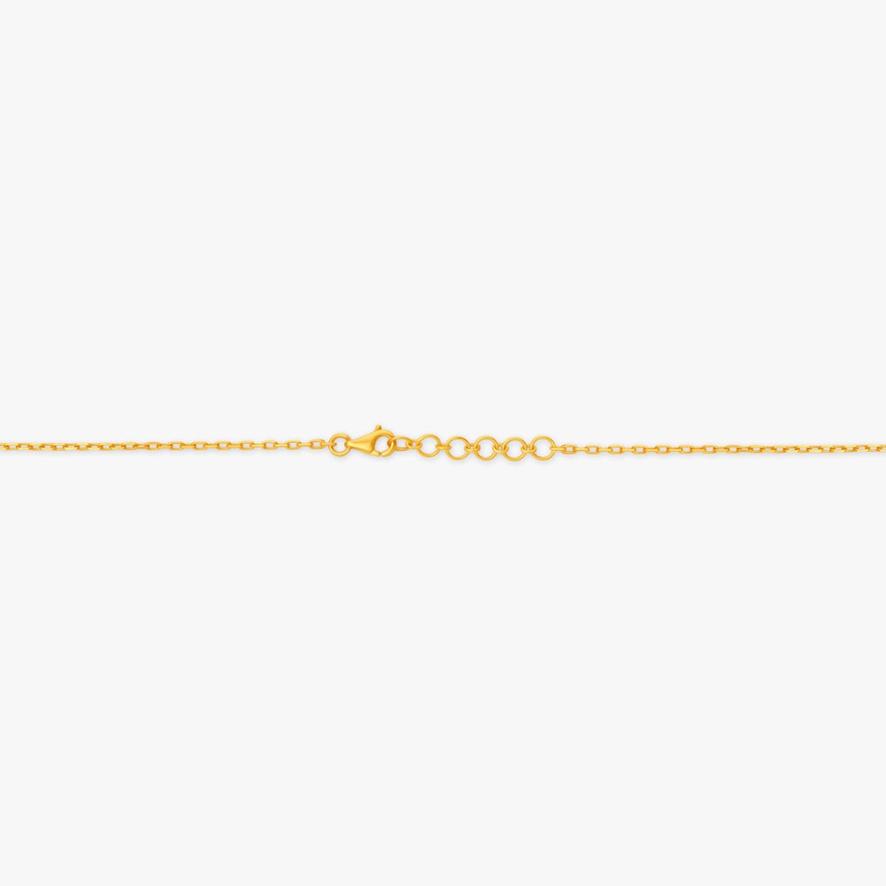 A Glorious Leaf Diamond Pendant with Chain,,hi-res image number null
