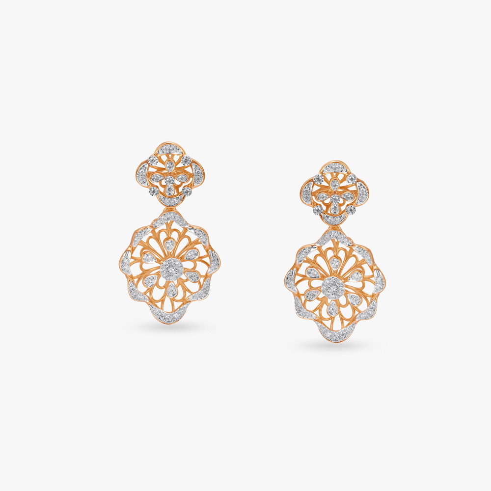Poetic Grace Diamond Pendant and Earrings Set,,hi-res image number null