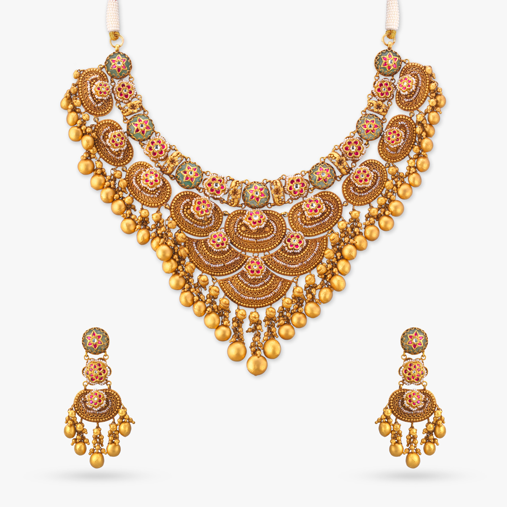 Layered Legacy Gold Necklace set,,hi-res image number null
