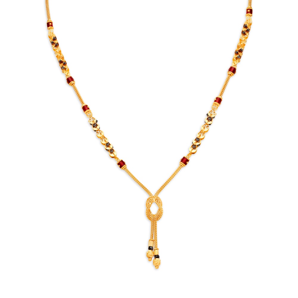 Luminous Knot Mangalsutra,,hi-res image number null
