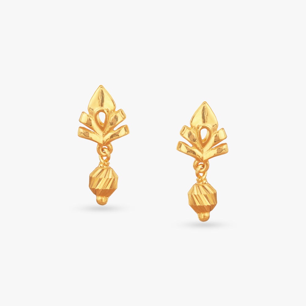 

Mini Orb Gold Drop Earrings
