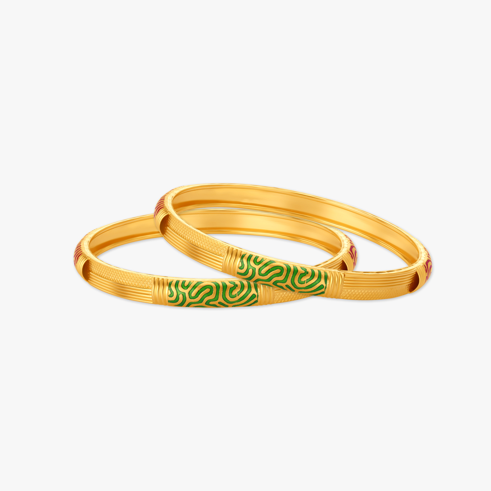 Vibrant Enamel Bangle,,hi-res image number null