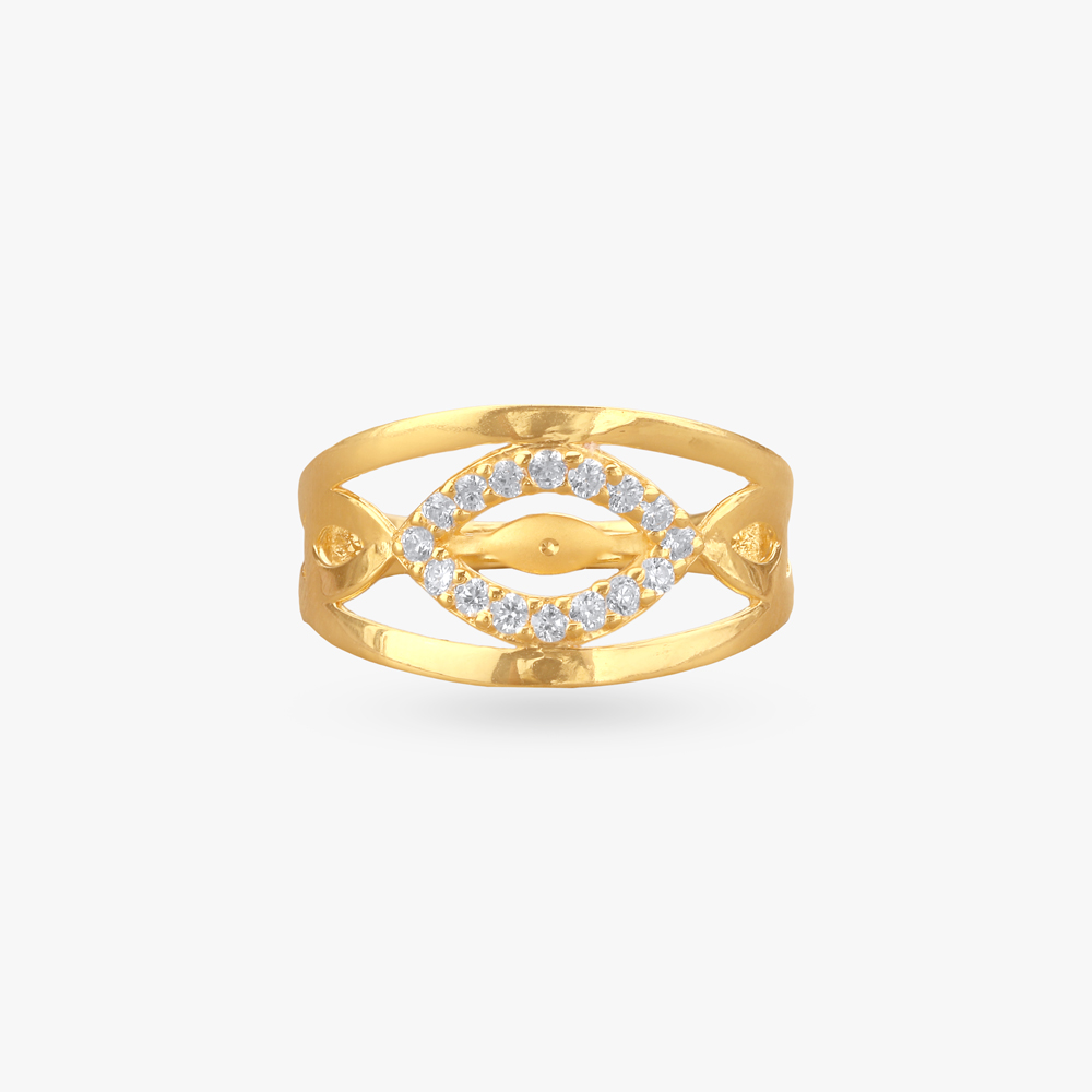 

Eyelet Grace Gold Ring