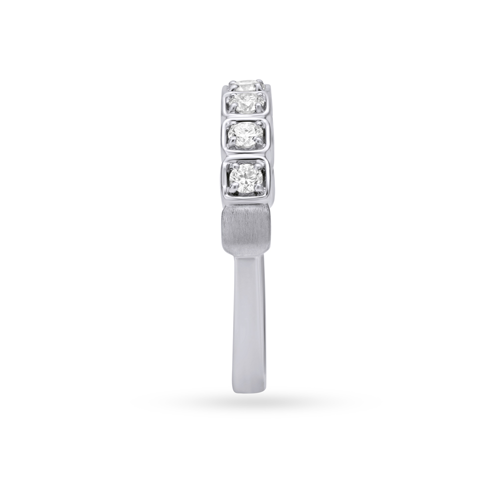 Whimsical White Platinum Finger Ring