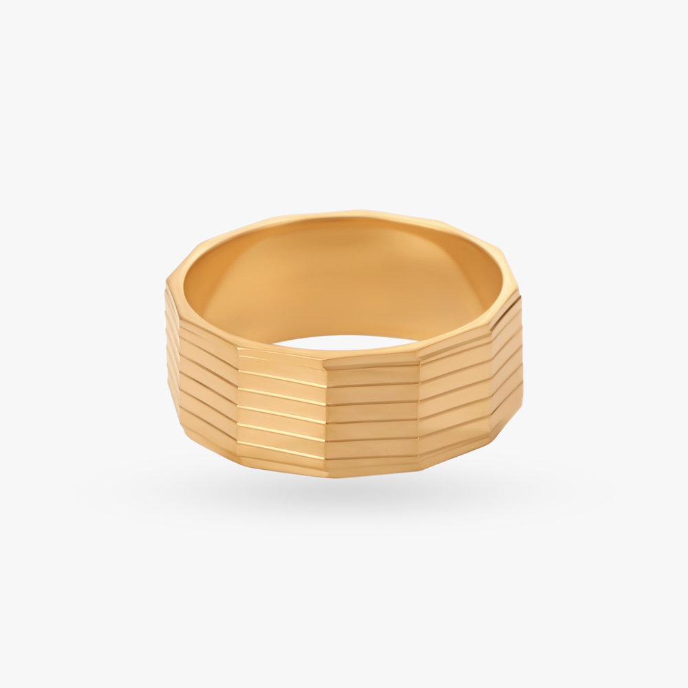 Adjustable Geometric Ring For Women - Stainless Steel Irregular Fashion Ring, Wedding & Party Jewelry