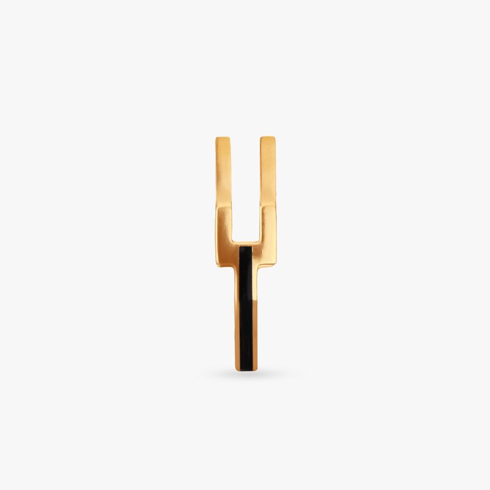 Chic Angular Gold Finger Ring,,hi-res image number null